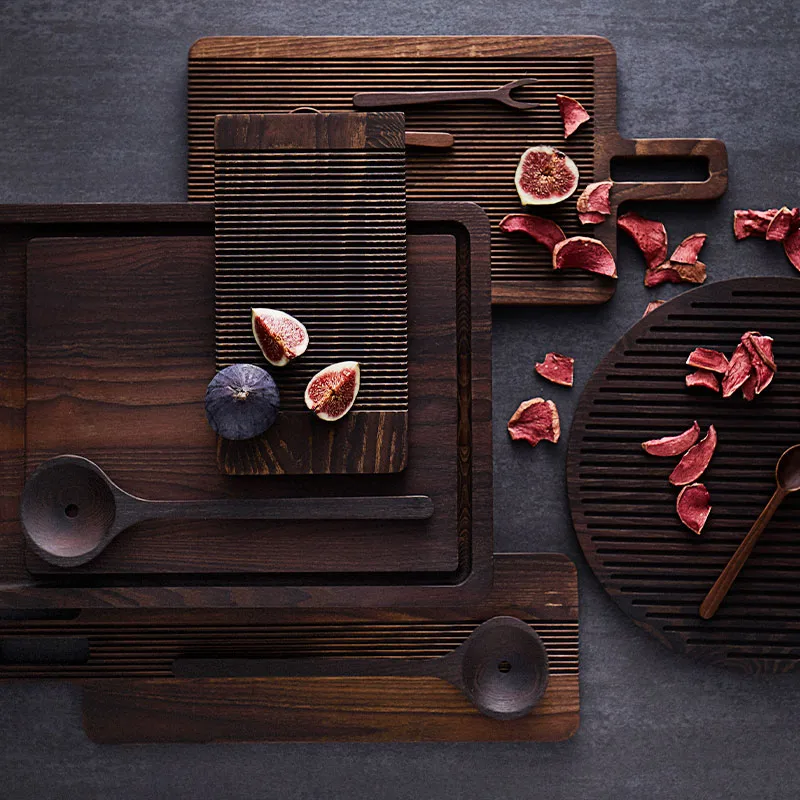 Yami snijplank 30x49 cm, Bruin MUUBS