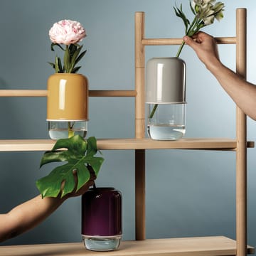 Capsule verstelbare vaas 18-28 cm - Geel-helder - Muurla
