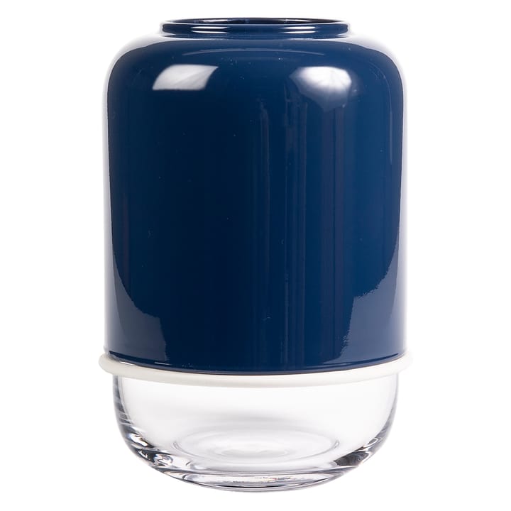Capsule verstelbare vaas 18-28 cm - Marineblauw-helder - Muurla