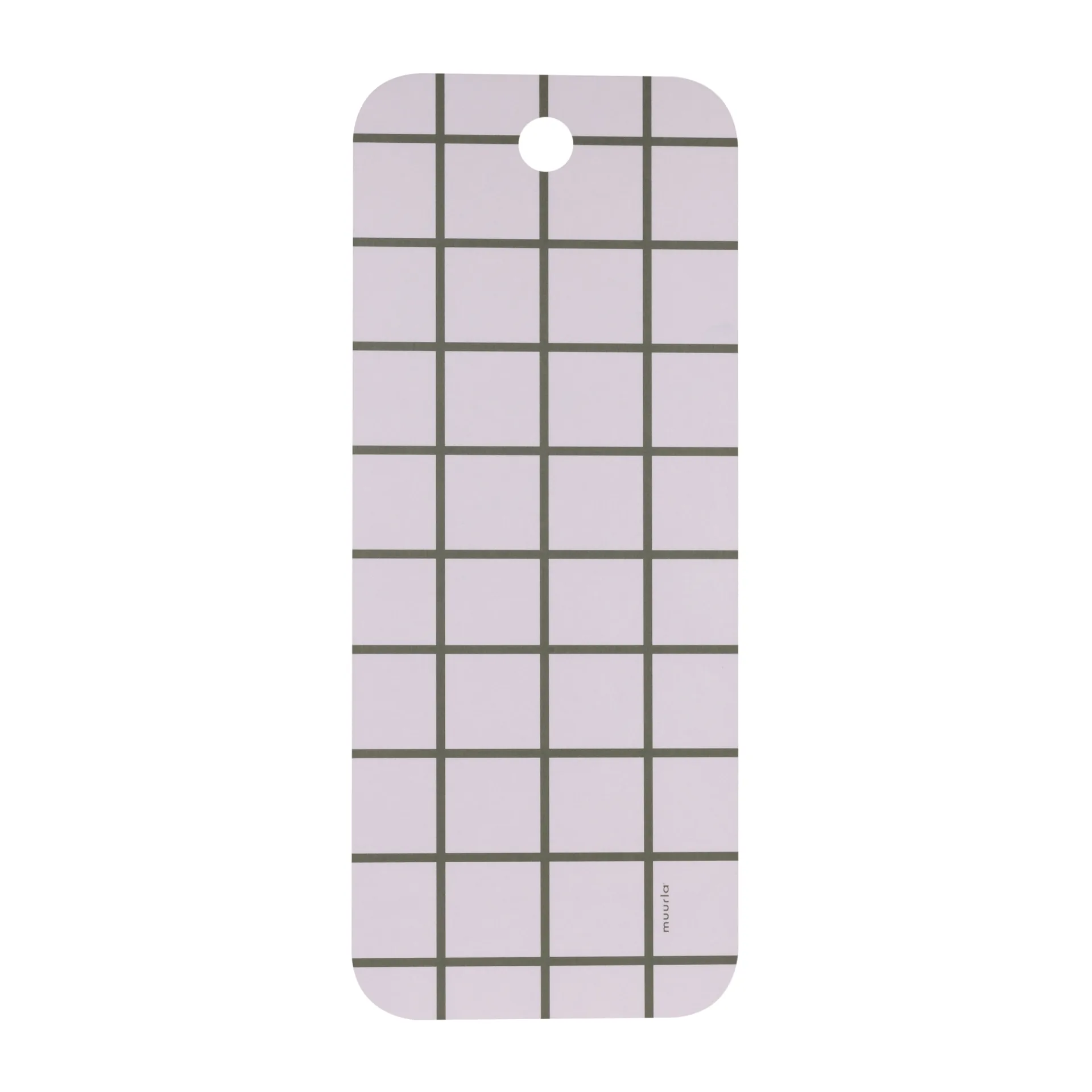 Checks & Stripes dienblad 18x44 cm, Green-beige Muurla