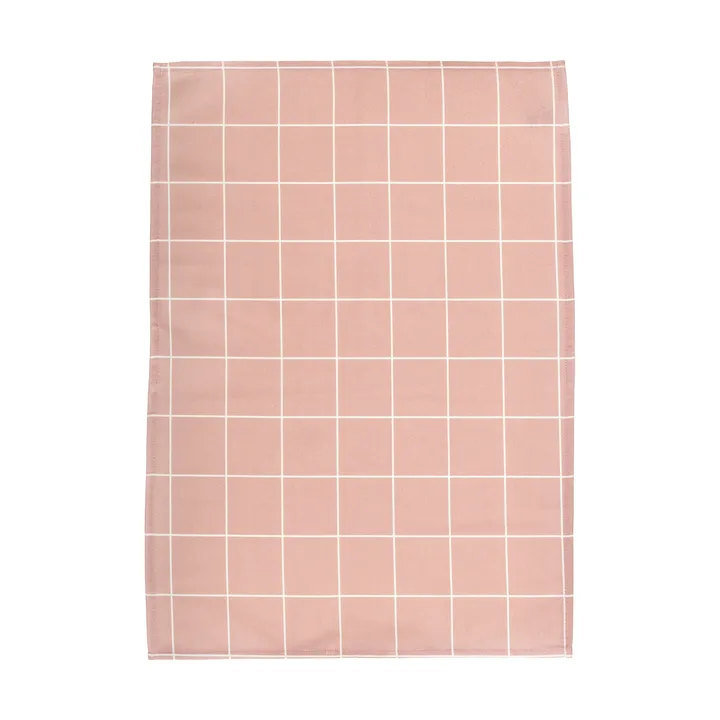 Checks & Stripes keukendoek - Roze, 50x65 cm - Muurla