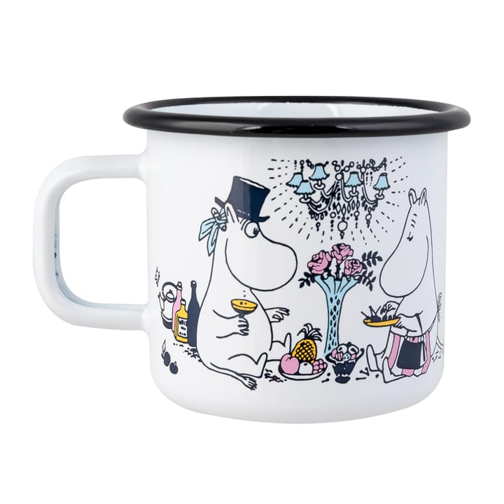 Date night emaille mok 37 cl, Multi Muurla