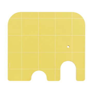 Elephant Chop & Serve snijplank L - Yellow - Muurla