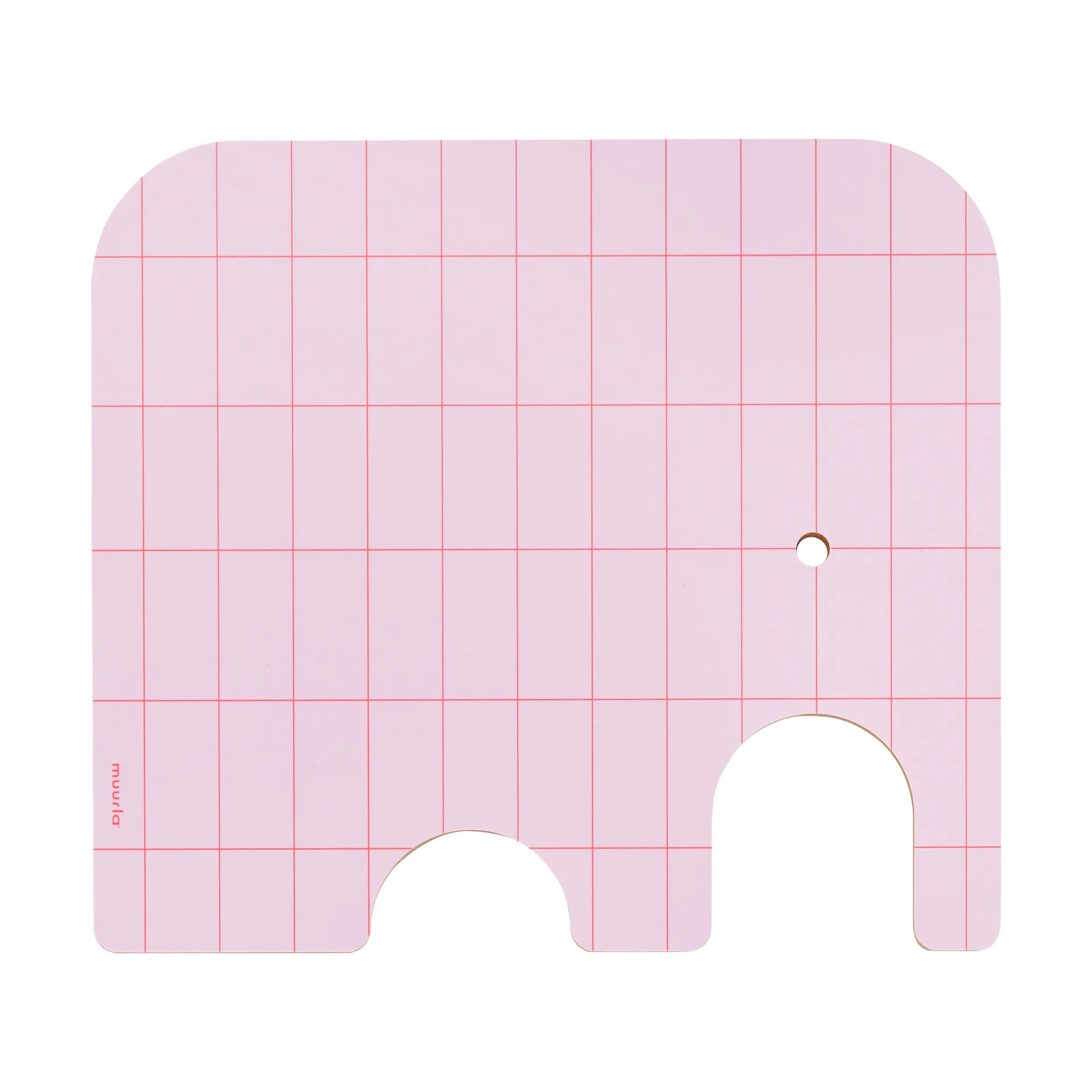  Elephant Chop & Serve snijplank M, Pink Muurla