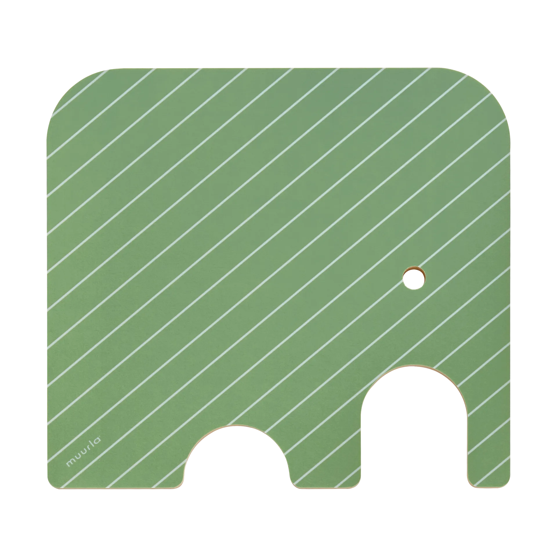  Elephant Chop & Serve snijplank S, Green Muurla