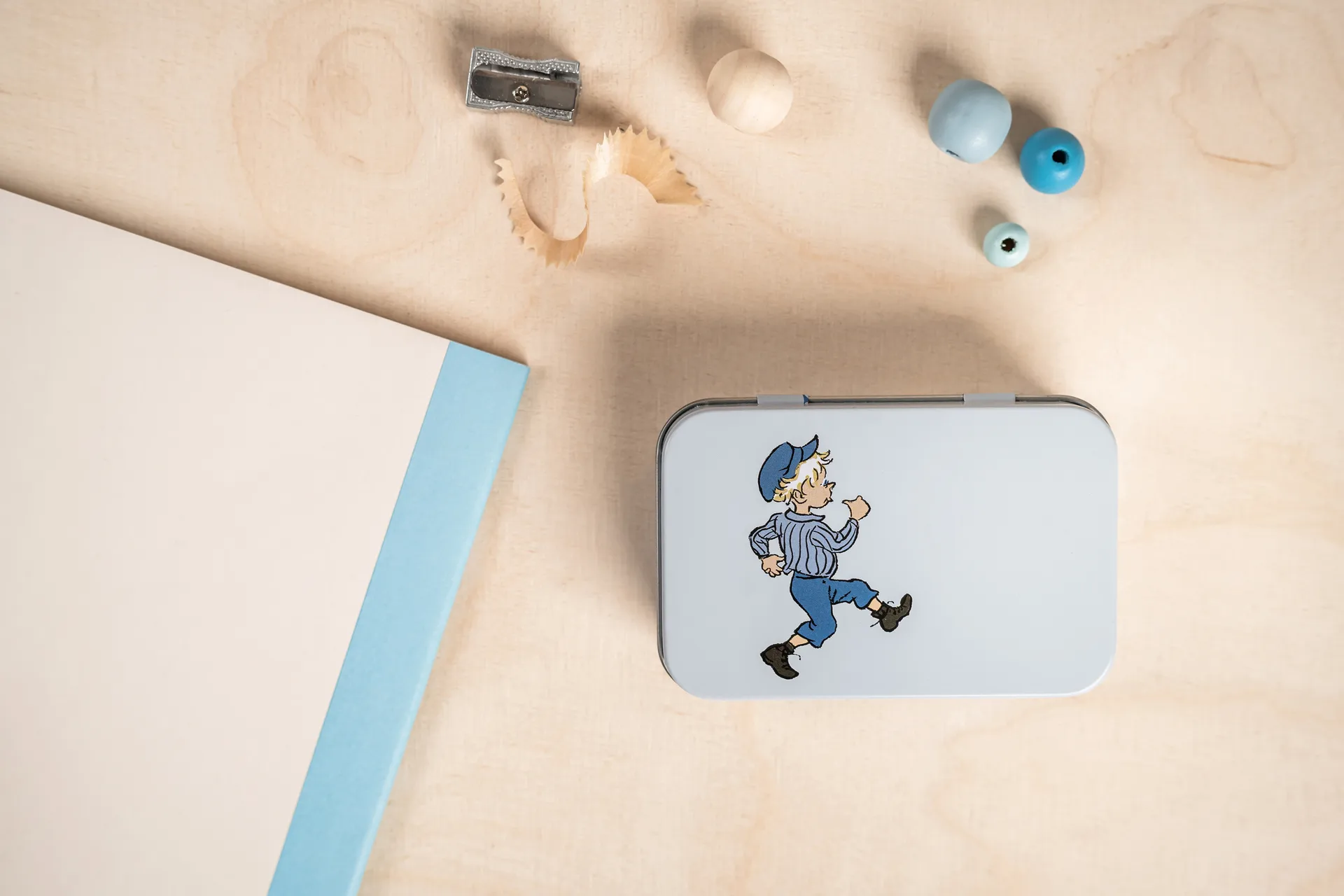 Emil blikken 10x6,5x3 cm, Cluck Cluck Muurla