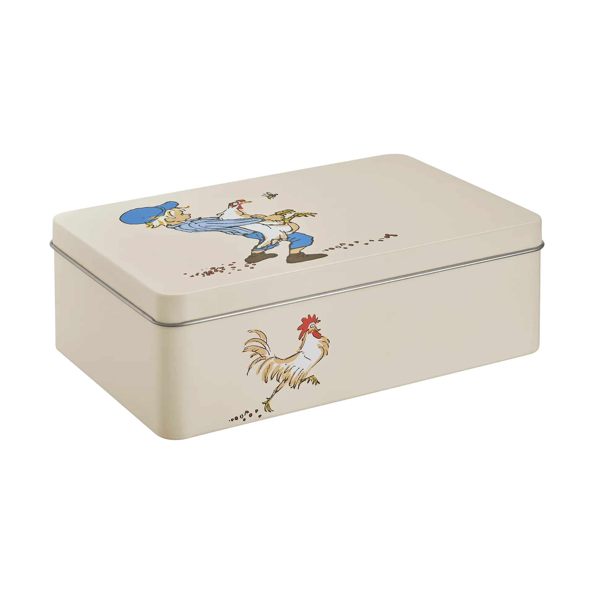 Emil blikken 18x12x6 cm, Cluck Cluck Muurla