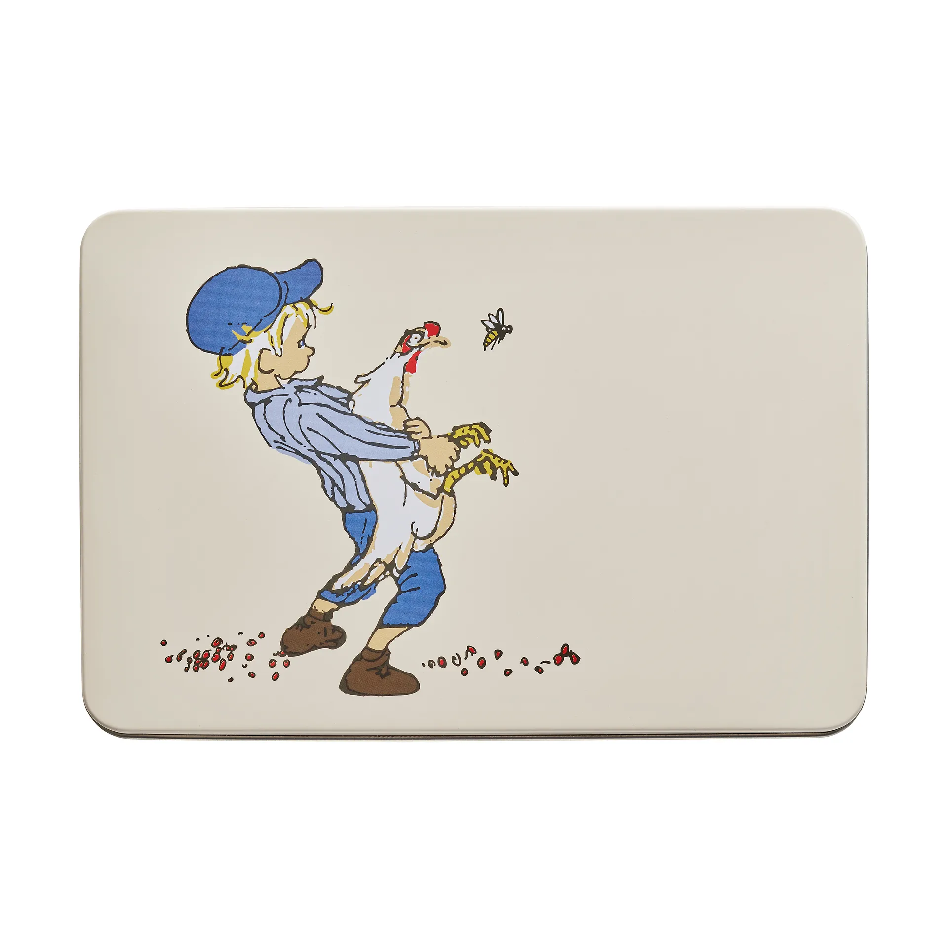 Emil blikken 18x12x6 cm, Cluck Cluck Muurla