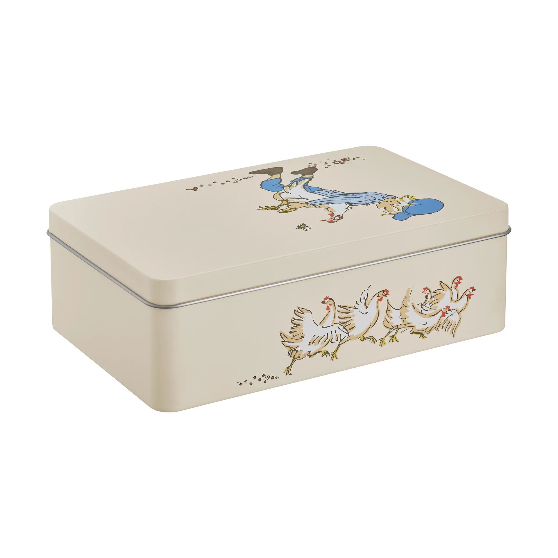 Emil blikken 18x12x6 cm, Cluck Cluck Muurla