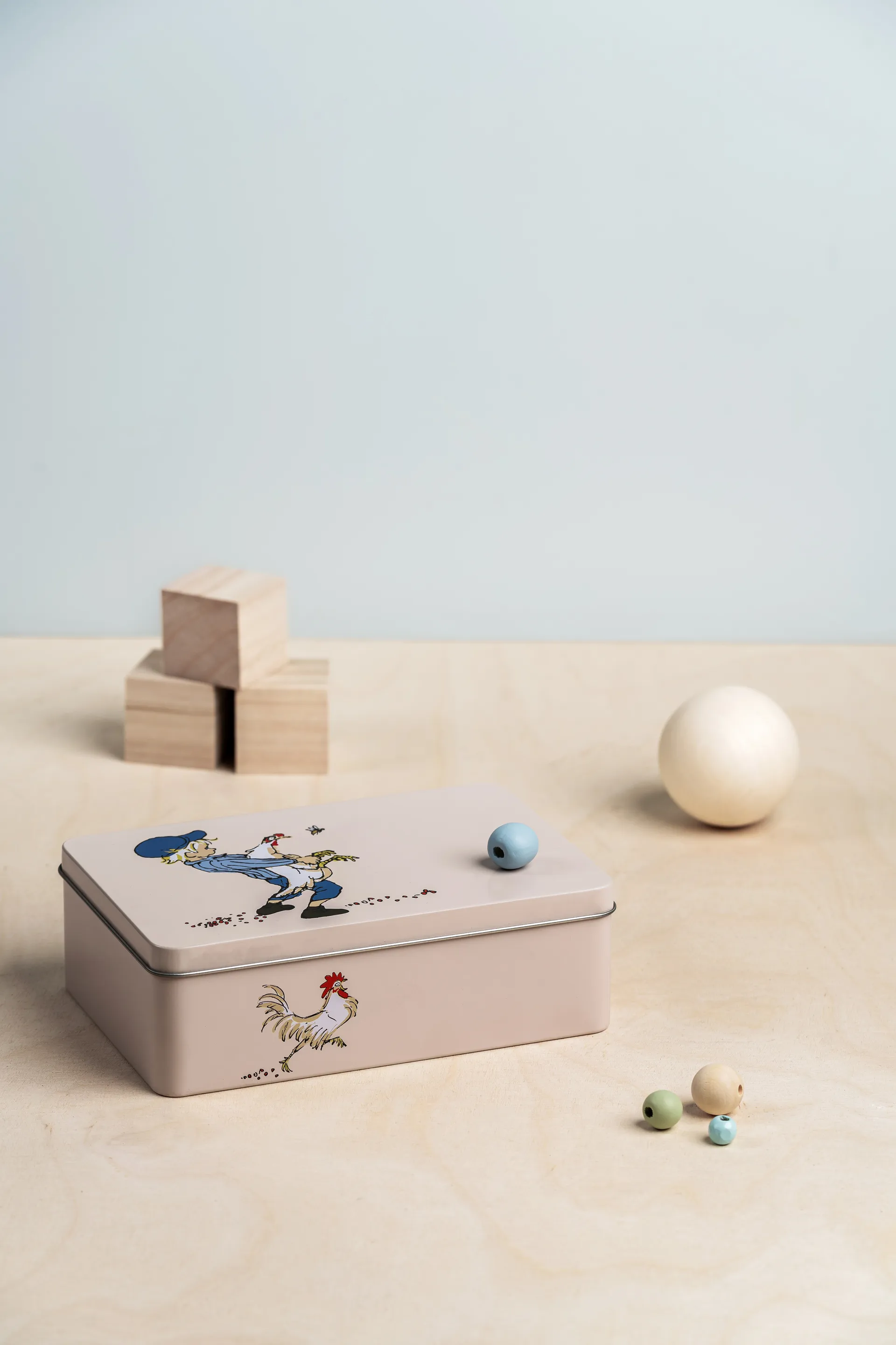 Emil blikken 18x12x6 cm, Cluck Cluck Muurla