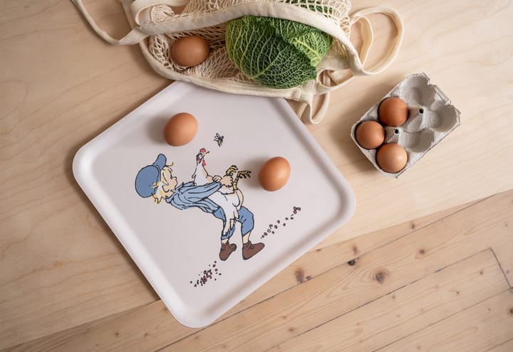 Emil dienblad 33x33 cm, Cluck Cluck Muurla