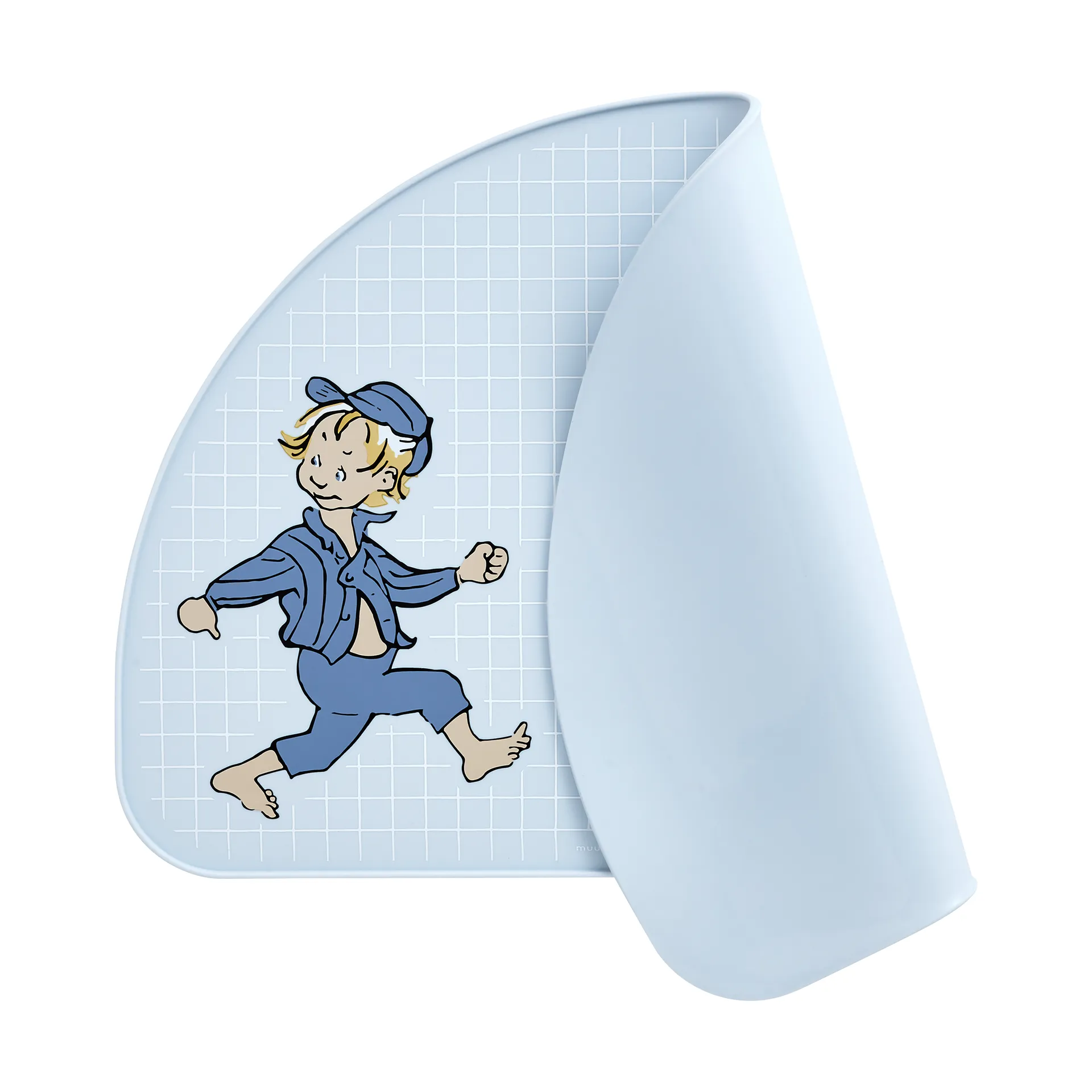 Emil placemat 27x42 cm, Blauw Muurla