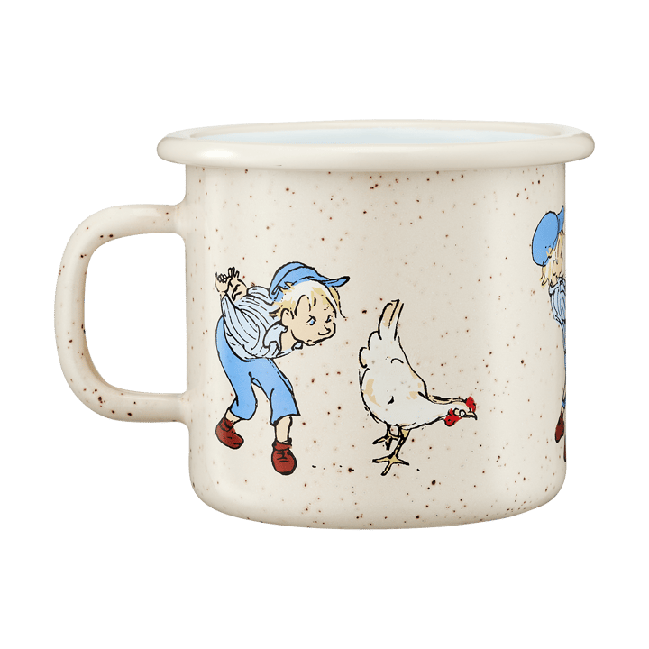Emil van de Hazelhoeve emaille mok 2,5 dl, Cluck Cluck Muurla