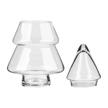 Glass tree glazen pot met deksel - 30 cm - Muurla