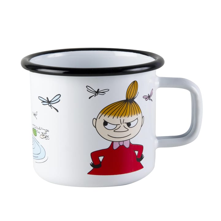 Little My emaille mok wit, 3,7 dl. Muurla