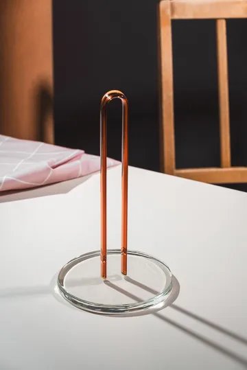 Loop keukenrolhouder 26 cm - Klar-amber - Muurla