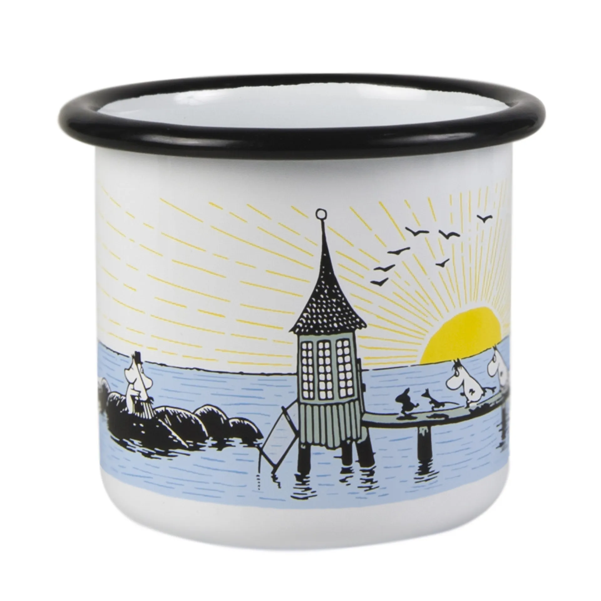 Mellow Wind emaille mok, 2,5 dl. Muurla