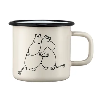 Moomin 80 emaille mok 37 cl - Wit - Muurla