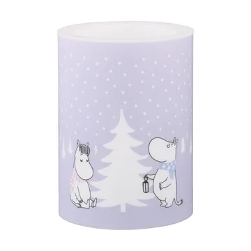 Moomin blokkaars LED 10 cm - Snowfall - Muurla