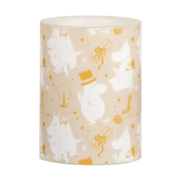 Moomin blokkaars LED 10 cm - Sparkling stars - Muurla