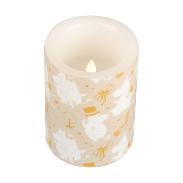 Moomin blokkaars LED 10 cm - Sparkling stars - Muurla