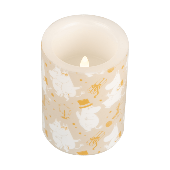 Moomin blokkaars LED 10 cm, Sparkling stars Muurla