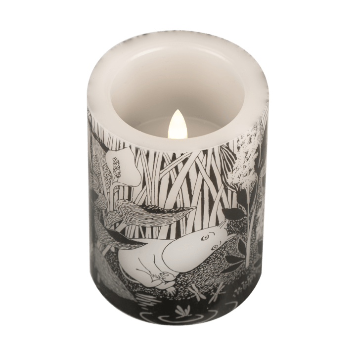 Moomin blokkaars LED 10 cm, The pond Muurla