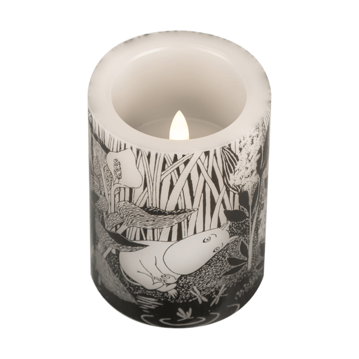 Moomin blokkaars LED 10 cm - The pond - Muurla