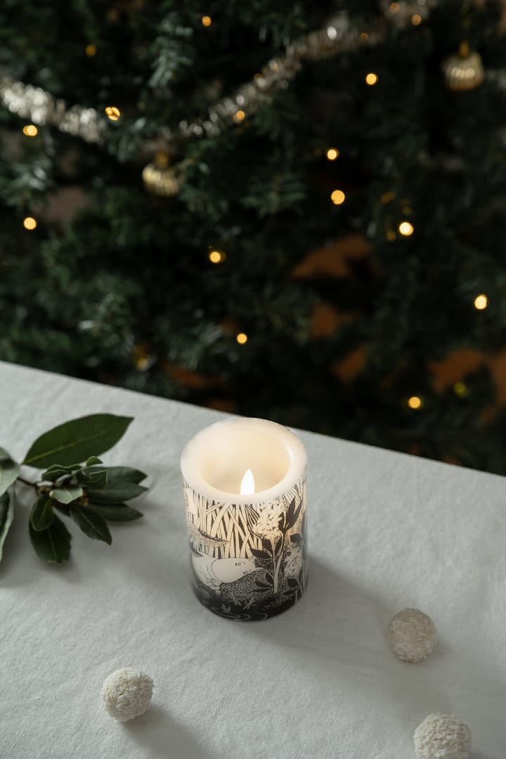 Moomin blokkaars LED 10 cm, The pond Muurla