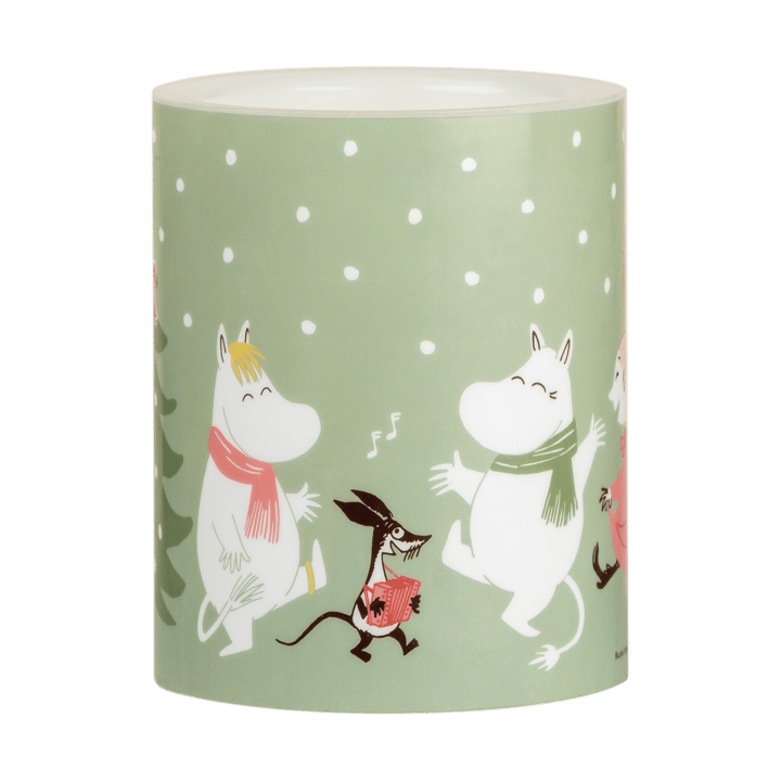 Moomin blokkaars LED 12,5 cm, Festive spirits Muurla