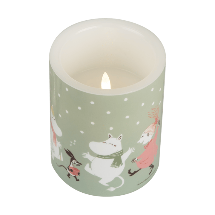 Moomin blokkaars LED 12,5 cm - Festive spirits - Muurla