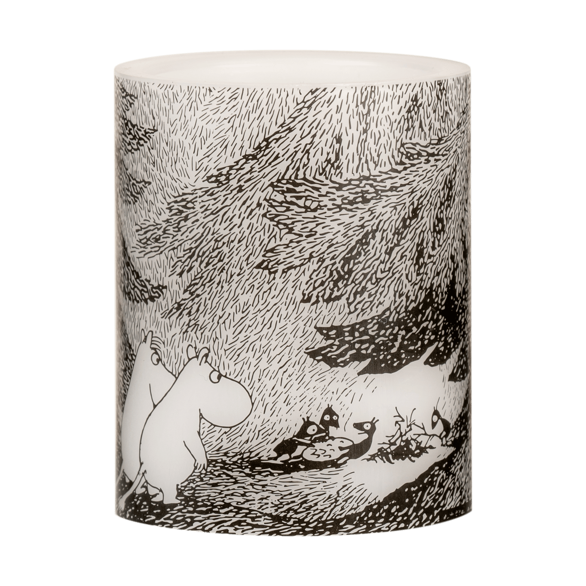 Muurla Moomin blokkaars LED 12,5 cm Under the trees