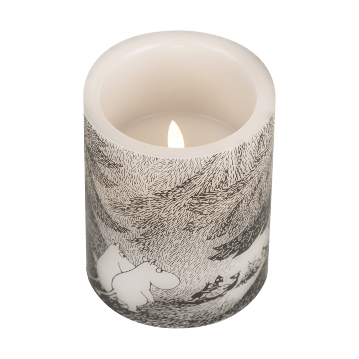 Moomin blokkaars LED 12,5 cm, Under the trees Muurla