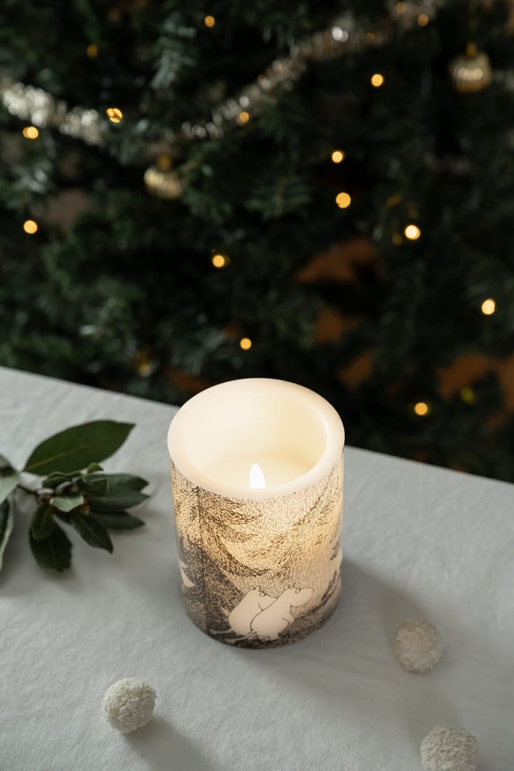 Moomin blokkaars LED 12,5 cm, Under the trees Muurla