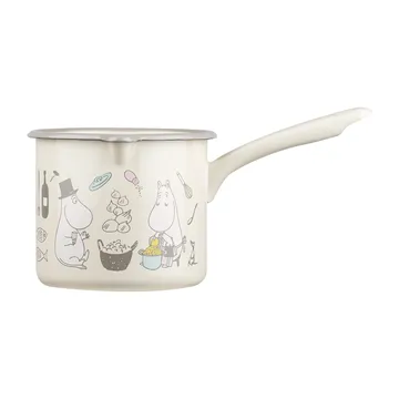 Moomin Bon Appétit steelpan 1,3 liter - Beige - Muurla