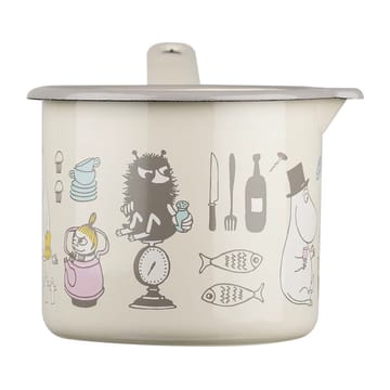 Moomin Bon Appétit steelpan 1,3 liter - Beige - Muurla