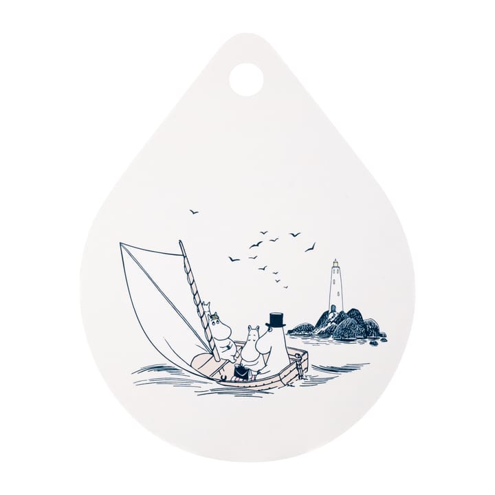 Moomin Chop & Serve snijplank 21x27 cm - Sailors - Muurla