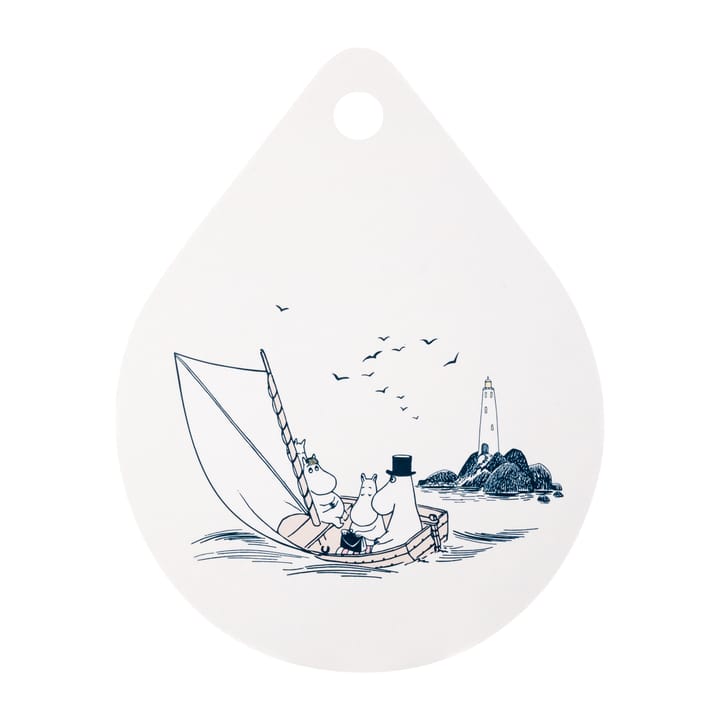 Moomin Chop & Serve snijplank 21x27 cm - Sailors - Muurla