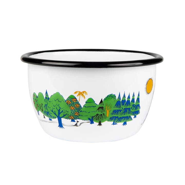 Moomin Colors emaillen kom 60 cl, Moominvalley Muurla