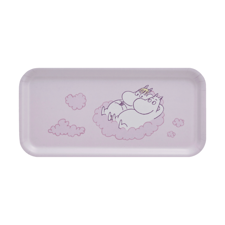 Moomin dienblad 13x27 cm - In the clouds - Muurla