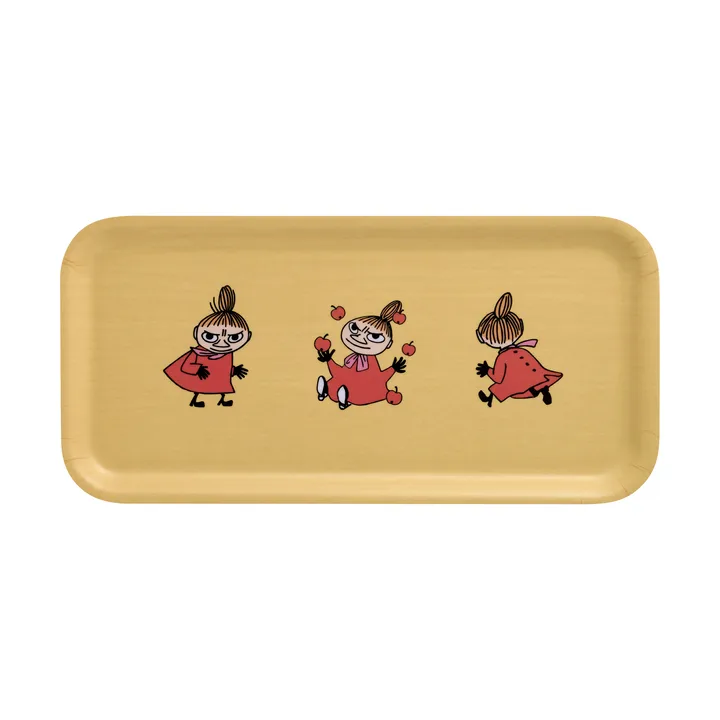 Moomin dienblad 13x27 cm - Retro Little My - Muurla