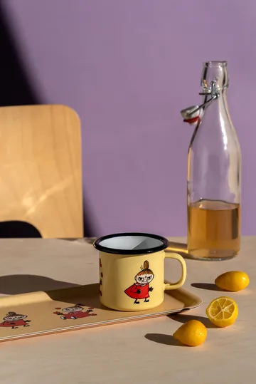 Moomin dienblad 13x27 cm - Retro Little My - Muurla