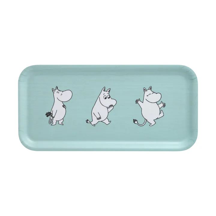 Moomin dienblad 13x27 cm - Retro Moomin - Muurla