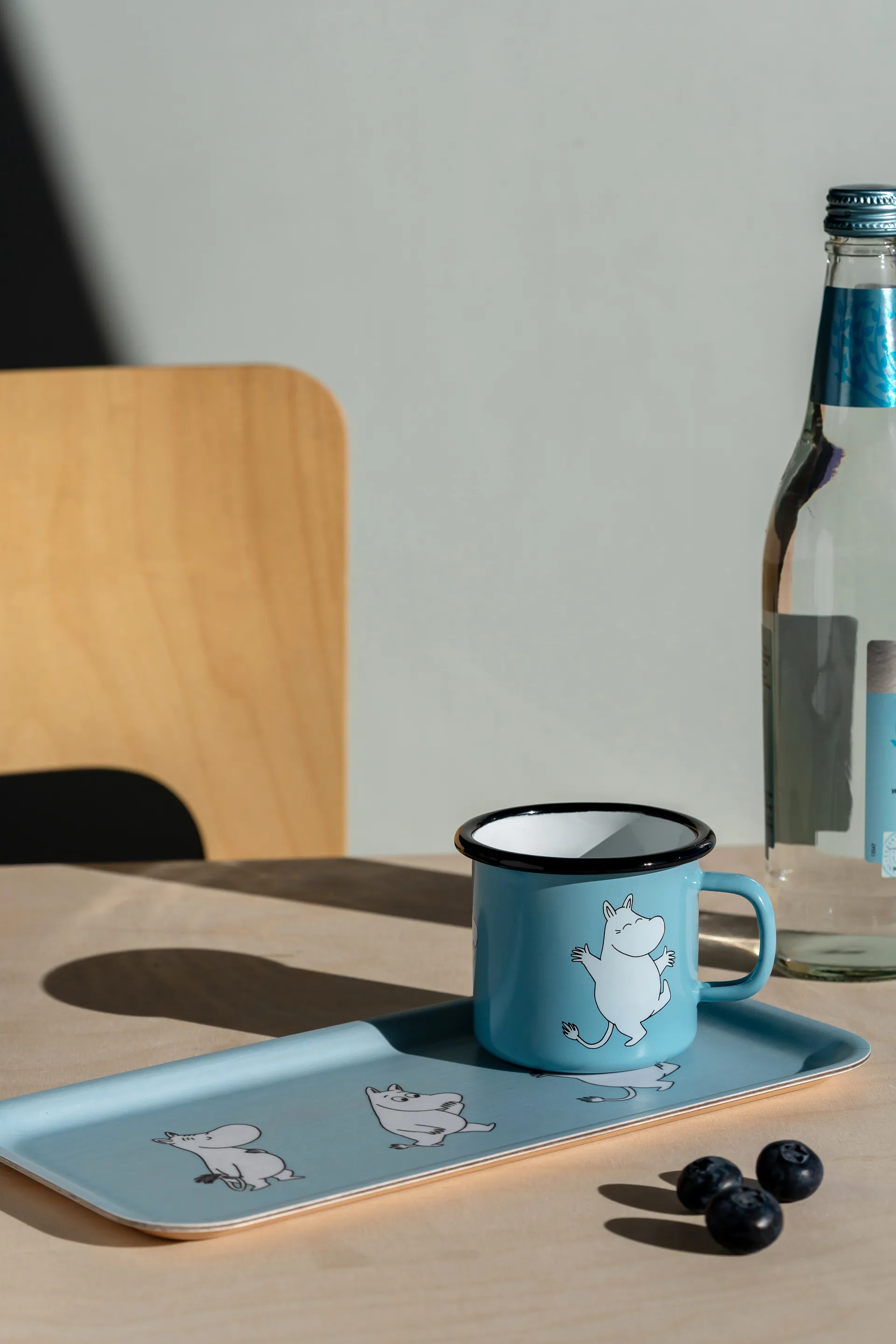 Moomin dienblad 13x27 cm, Retro Moomin Muurla