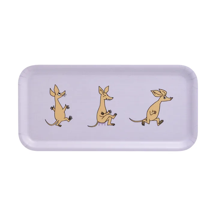 Moomin dienblad 13x27 cm - Retro Sniff - Muurla