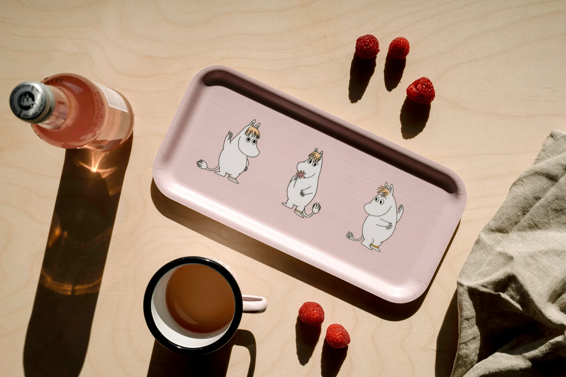 Moomin dienblad 13x27 cm, Retro Snorkmaiden Muurla