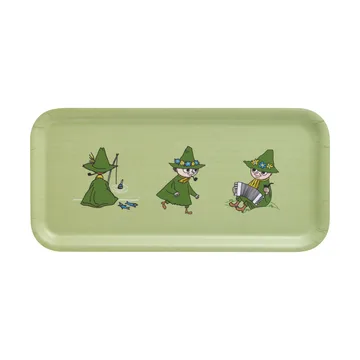 Moomin dienblad 13x27 cm - Retro Snufkin - Muurla
