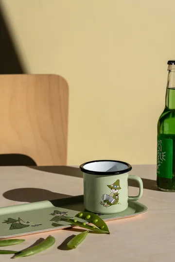 Moomin dienblad 13x27 cm - Retro Snufkin - Muurla