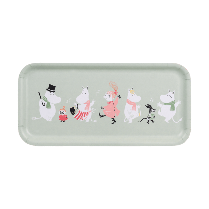 Moomin dienblad 13x27 cm - Spirits - Muurla