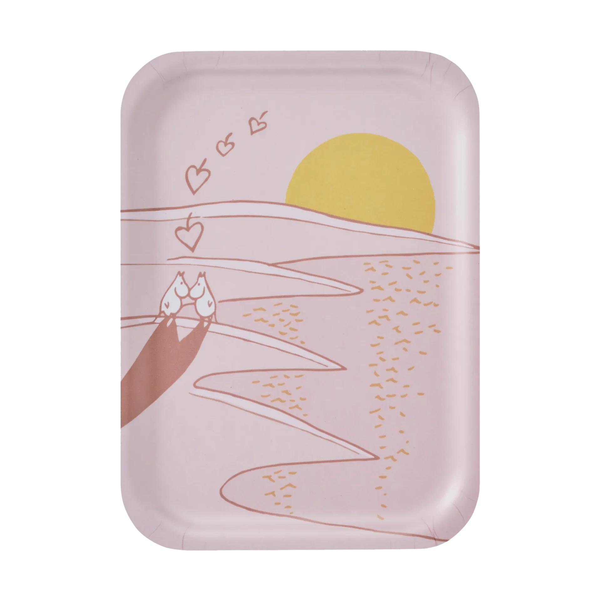 Moomin dienblad 20x27 cm, A moment Muurla